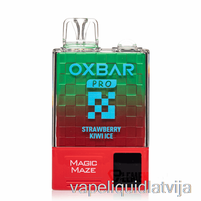 Oxbar Magic Maze Pro 10000 Vienreizējās Lietošanas Zemeņu Kivi Ledus Vape šķidrums